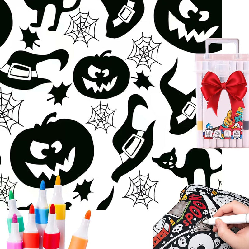 🎨THE WEEK'S SPECIAL PRICE✨DIY Coloring Blanket with Markers