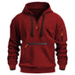 🍂Men's Warm Utility Quarter-Zip Hoodie -👏Comfort, Style, And Practicality Are Combined In One Versatile Piece!