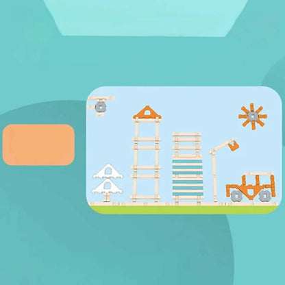 ✨Last day of the limited-time 50% off sale!✨Educational Wooden Building Blocks