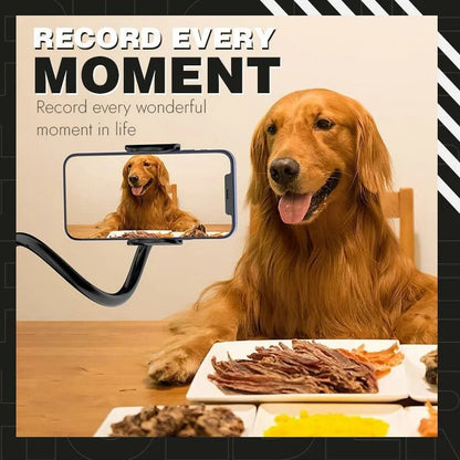 Lazy Phone Holder – 360° Adjustable Gooseneck Stand for Bed & Desk