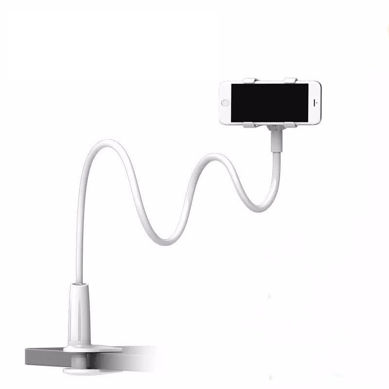 Lazy Phone Holder – 360° Adjustable Gooseneck Stand for Bed & Desk