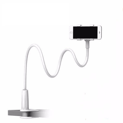 Lazy Phone Holder – 360° Adjustable Gooseneck Stand for Bed & Desk