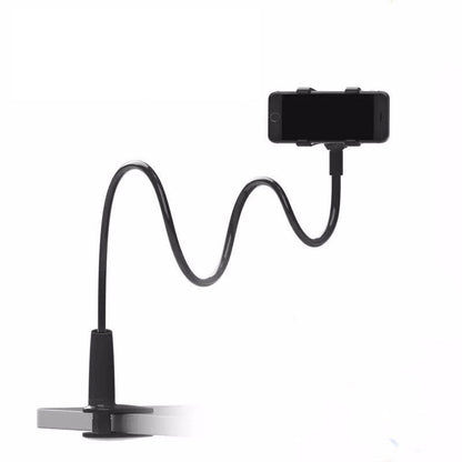 Lazy Phone Holder – 360° Adjustable Gooseneck Stand for Bed & Desk