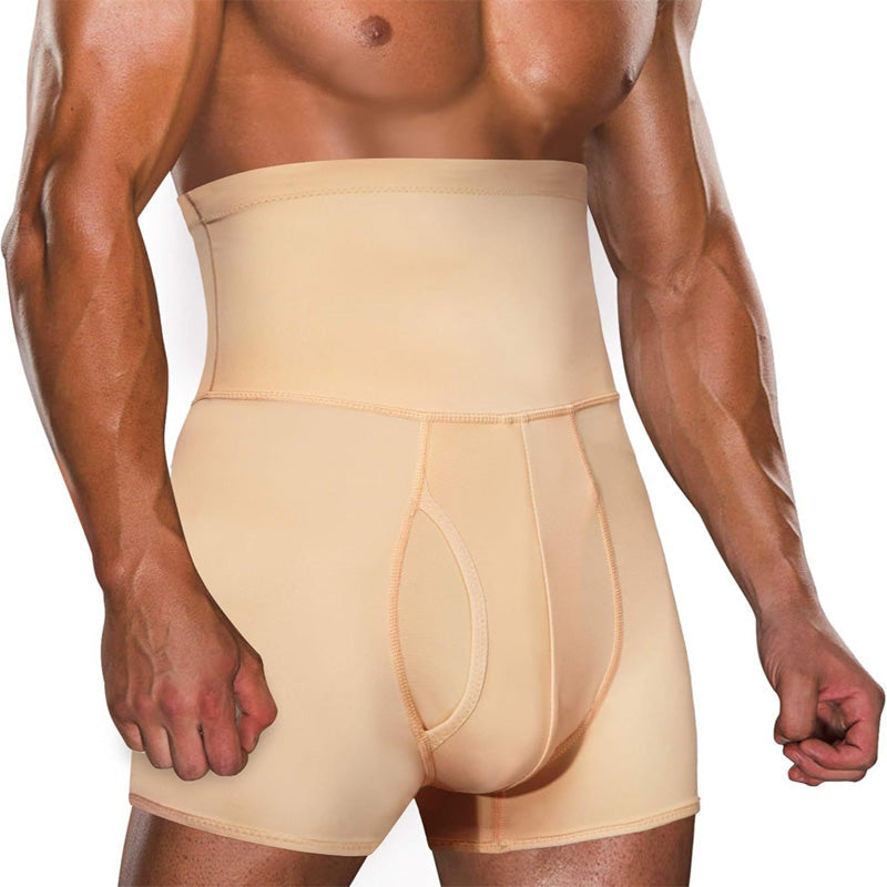 Easy Fat Loss and Plasticity💪Men's High Waist Tummy Control Shorts