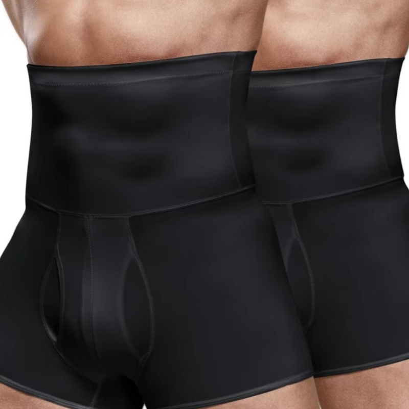 Easy Fat Loss and Plasticity💪Men's High Waist Tummy Control Shorts