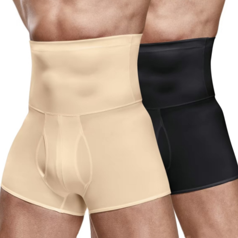 Easy Fat Loss and Plasticity💪Men's High Waist Tummy Control Shorts
