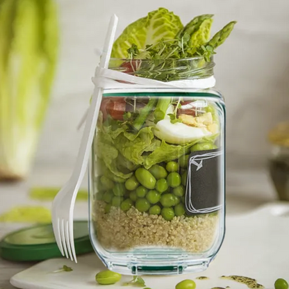 🥗 COMPACT FRESH SALAD BOWL – SLIM BOTTLE DESIGN