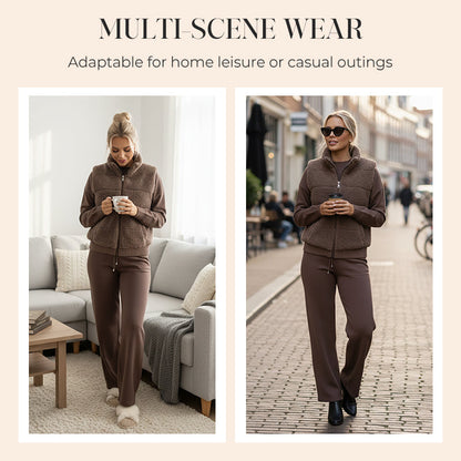 Your New Go-To Winter Outfit – 3-Piece Warm Knit Lounge Set That Keeps You Cozy, Chic & Confident All Day ❄️