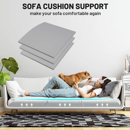 🛋️ 2025 Hot Sale 50% Off✨ Sofa Cushion Support for Sagging Seats - High-Density Foam Insert with Non-Slip Base for Enhanced Comfort & Posture 🏠💫