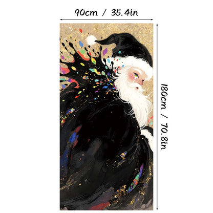 ⏰Christmas Limited Sale 50% OFF!!🎄Christmas Door Cover For Instant Holiday Decor