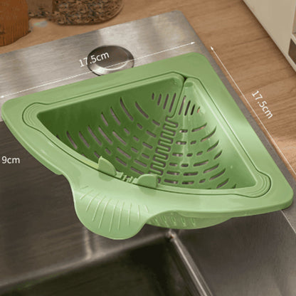 Magnetic Suction Space-Saving Corner Sink Strainer