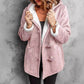 🧸Women's Hooded Suede Coat with Plush Lining– Plush Warmth Meets Effortless Winter Style