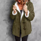 🧸Women's Hooded Suede Coat with Plush Lining– Plush Warmth Meets Effortless Winter Style