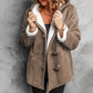🧸Women's Hooded Suede Coat with Plush Lining– Plush Warmth Meets Effortless Winter Style
