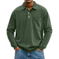 🍂✨ Men's Casual Long Sleeve Shirt With Pocket