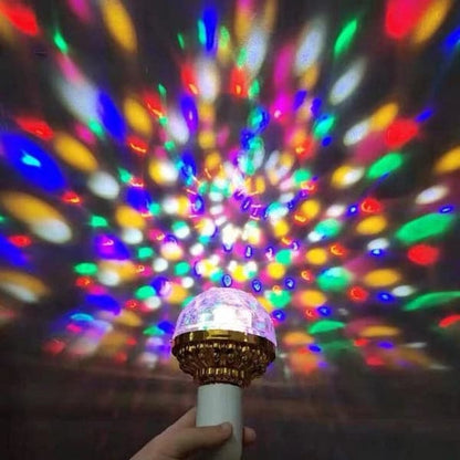 🌈 All-in-One Party Essential – Spinning Disco Light Bulb! 🎶💫