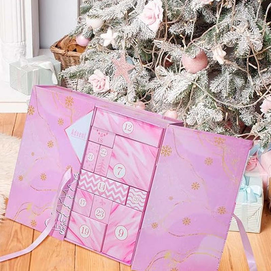 🎄 24 Days of Holiday Magic – DIY Christmas Countdown Surprise Box!