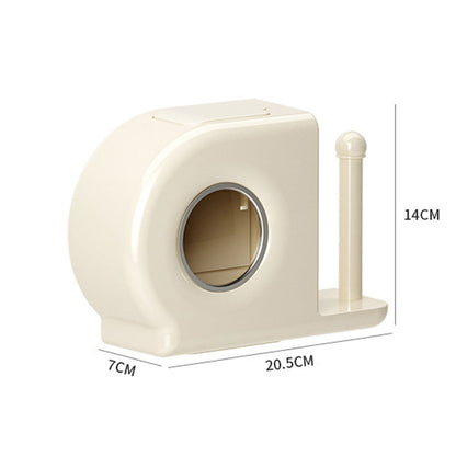 2-in-1 Drill-Free Food Wrap Storage Box