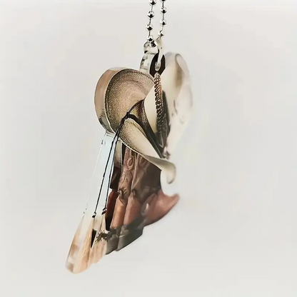 🚗 BUY 2 GET 1 FREE! ✨ Car Rear View Mirror Pendant - Elegant Crystal Design with Reflective Surface for Enhanced Style & Visibility 🌟🔮