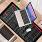 ⌨️ 50% OFF NOW! 🖱️ Quick Key Super Large Anti-Slip Keyboard Pad – Office Software Shortcuts Pattern, Non-Slip Base & Ideal for Productivity 🚀