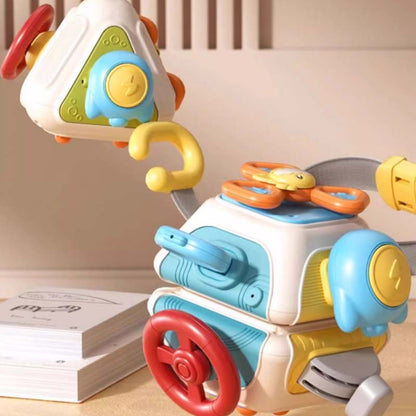 🧩✨ SmartPlay Multi-Activity Busy Cube – The Ultimate Exploration Toy for Curious Toddlers! 🌈