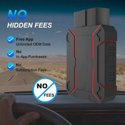 Bluetooth OBD2 Diagnostic Tool – Full System Check + No Subscription Fees 💰✅