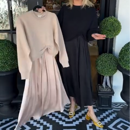 ✨ Twist & Flow 2-Piece Set – Effortless Elegance for Every Occasion 🌸