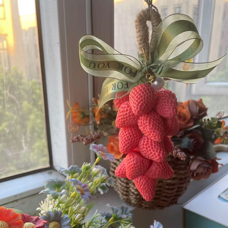 ⏳Limited-time 50% off⏰Artisan Strawberry/Grape Cluster Soap🍓🍇🧼