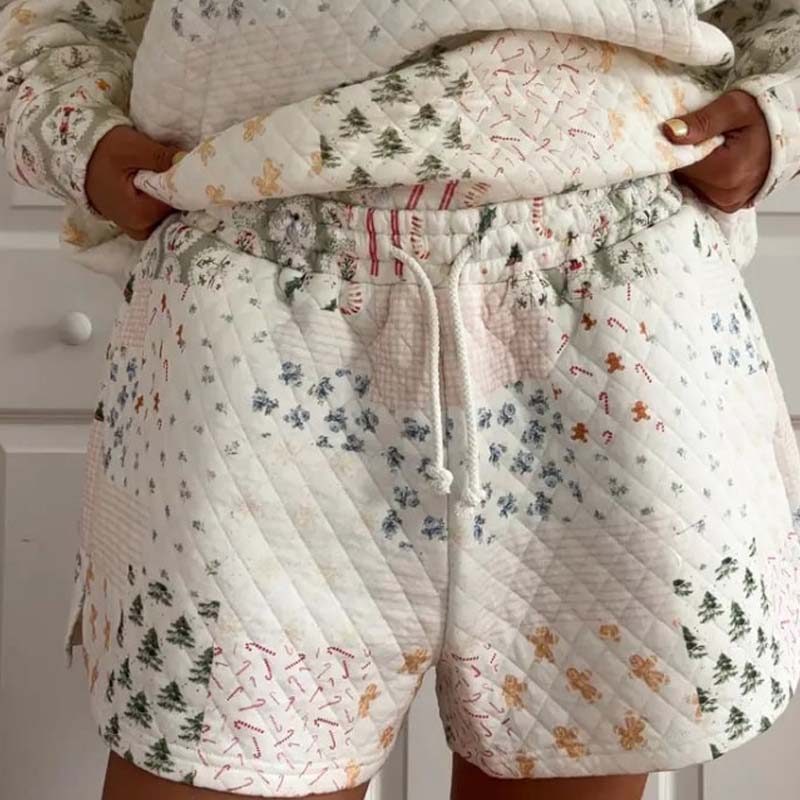 🎄 Christmas Quilted Patchwork Set – The Must-Have for Cozy Winter Nights ✨