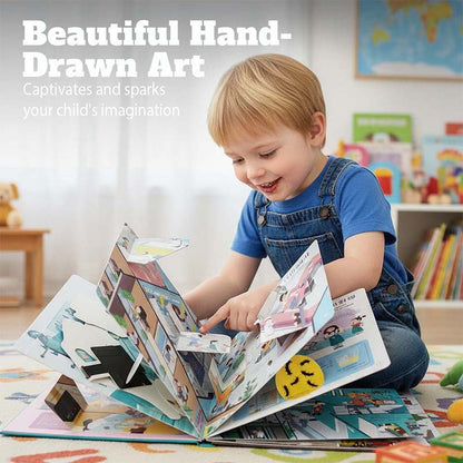 Interactive 3D Educational Adventure Book for Kids