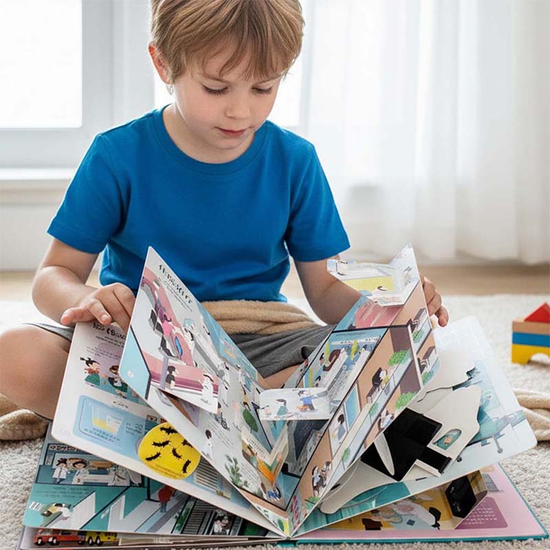 Interactive 3D Educational Adventure Book for Kids