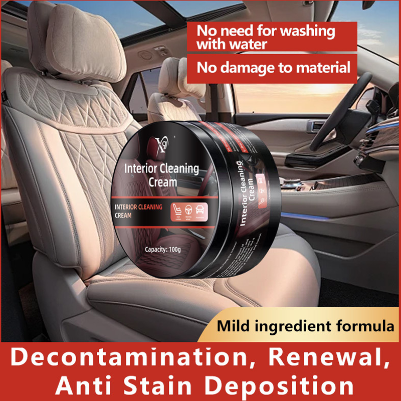 ✨Baby-Safe Car Interior Cleaning Cream – Non-Toxic & Spotless! 🚗💖