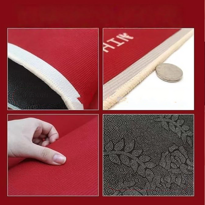 🎄Festive Non-Slip Round Christmas Tree Rug✨