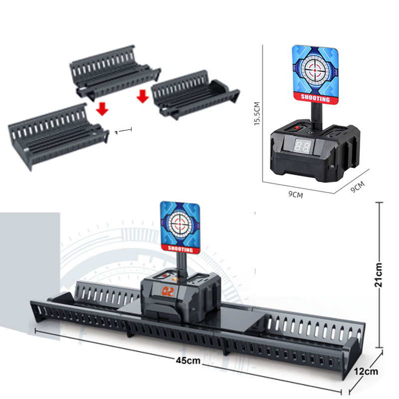 🎯 Auto-Reset Moving Target Game – Lights, Sounds & Action Fun!
