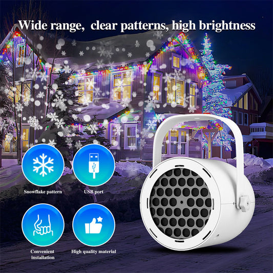 🎄🎁Christmas Hot Sale 50% OFF🎅16-Pattern USB Christmas Projector Light