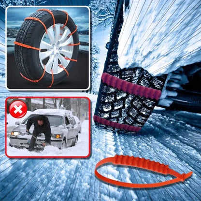🔥 Hot Sale🔥Universal Reusable Anti-skid Nylon Tire Chains