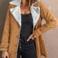 Women's Chic Warm Jacket with Lapel Collar