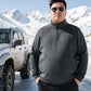 🔥 Men’s Plus-Size Quarter-Zip Pullover Sweatshirt — Thick, Warm & Built for Comfort | NOW 55% OFF!