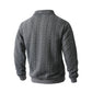 🧶 Cable-Knit Half-Zip Sweater – Premium Soft & Relaxed Fit