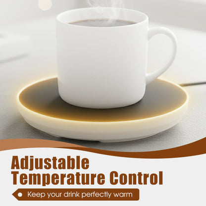 🔥 Black Friday Mega Deal | 3-Level Smart Touch Mug Warmer — Keep Every Sip Perfectly Warm All Day ☕✨