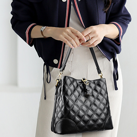 😍New models launched in 2025😍Chic Elegant Quilted Bucket Bag for Women
