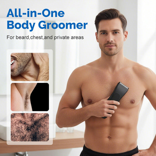 📢📢76% OFF !!🔥🔥35K+SOLD!!✂️Digital Display Body Trimmer for Men✨