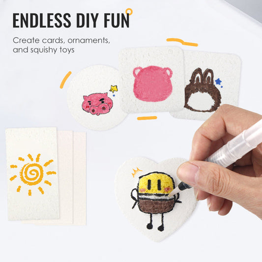 💥Limited-time 73% discount💥 Amazing 3D Foam Texture Painting Set