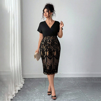 Women's Casual Fashion V-Neck Dress🚛Free Shipping