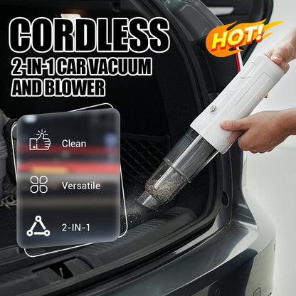 🔥While Supplies Last 62% OFF!🎉 Cordless 2-in-1 Car Vacuum and Blower