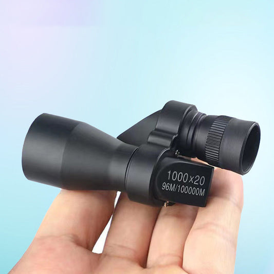 🔭 Mini Pocket Binoculars (1000x20): Pocket-Large + Smartphone Clip – Perfect for Outdoor Explorations (For All Ages!)