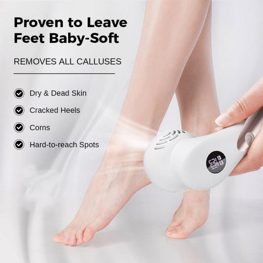 Washable Electric Foot Callus Remover with Vacuum