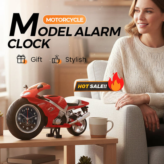 🔥Hot Sale Deals-Motorcycle Model Alarm Clock