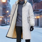Men's Mid-Length Winter Padded Coat With Plush Lining🚛Free Shipping