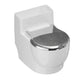 Wall-Mounted Toilet-Shaped Cat Bowl